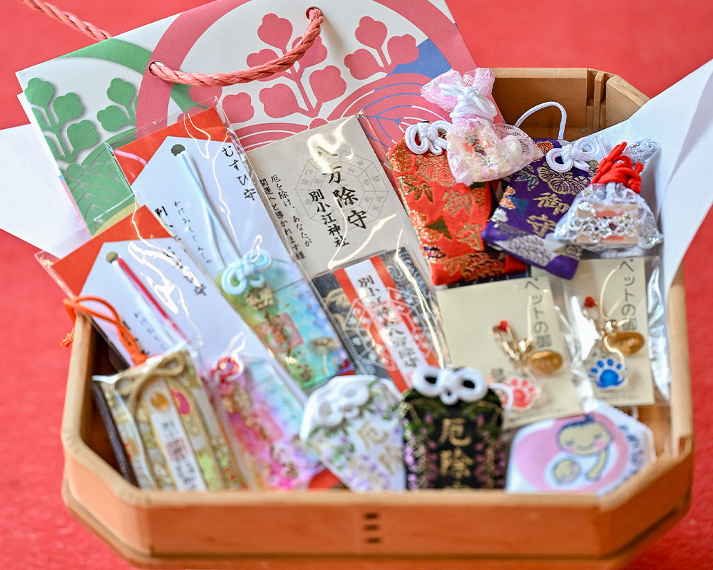 月替りの限定御朱印・お守りの郵送（通販）対応【名古屋 別小江神社】