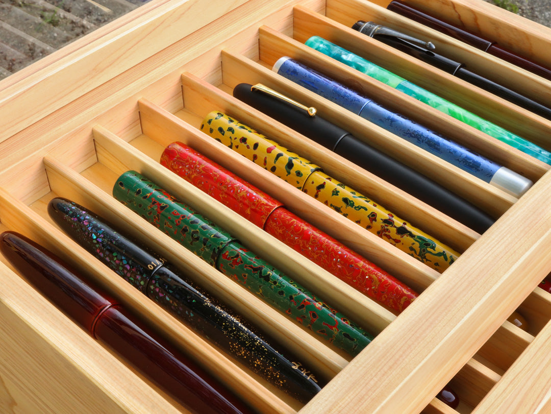 WANCHER Hitasugi Wood Craft 日田杉Penbox 50