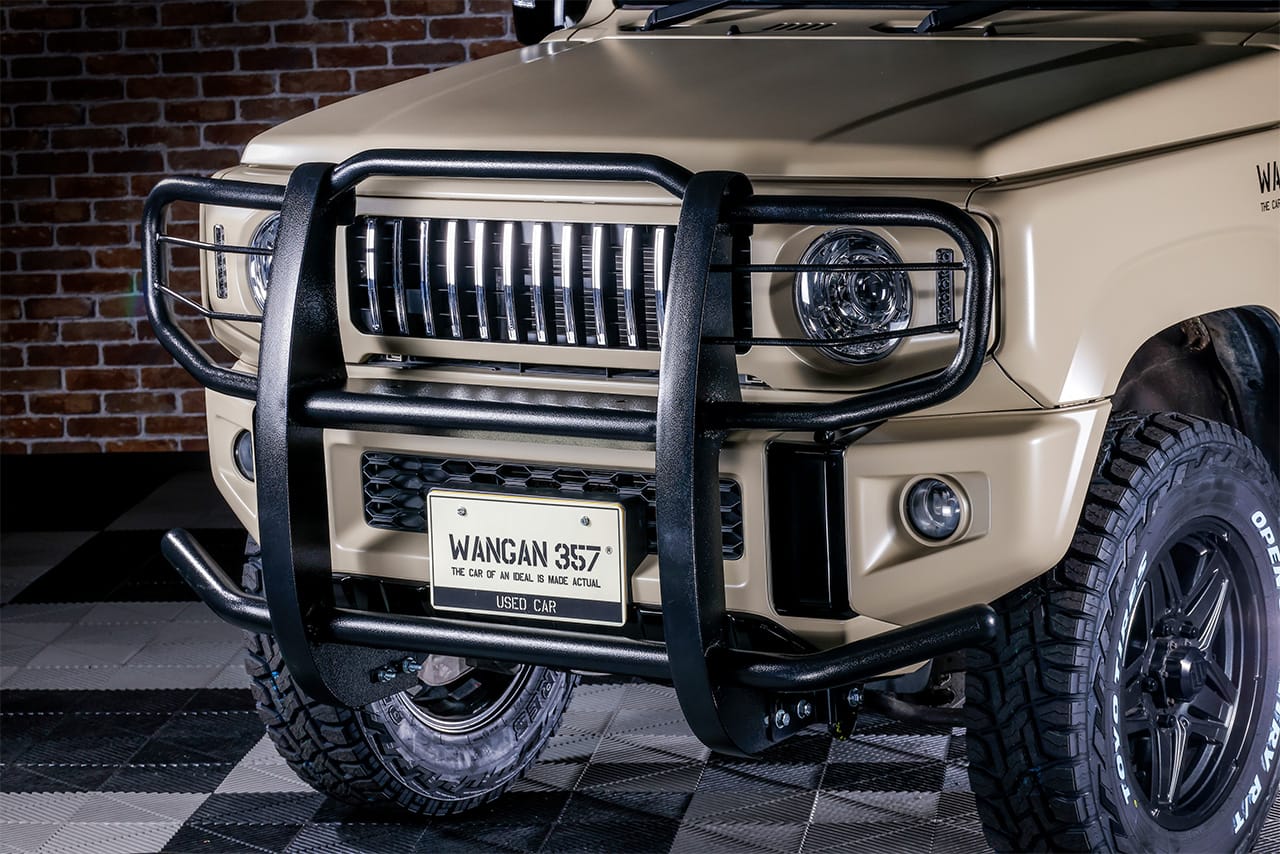 JB64W JB74W ジムニー シエラ フロントバンパーガード フロントグリル