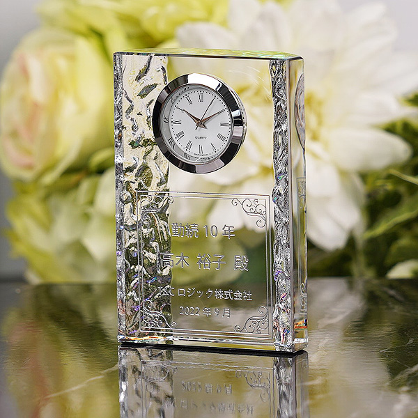 クリスタル時計DT-14】 ワッペン屋ドットコム