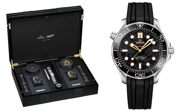 オメガからジェームズ・ボンド愛用のグローブトロッター製スペシャル