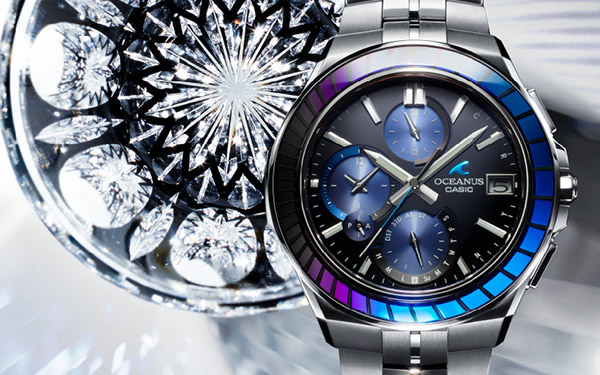 2022年 新作】オシアナスの“江戸切子シリーズ”最新作、斜光を表現した