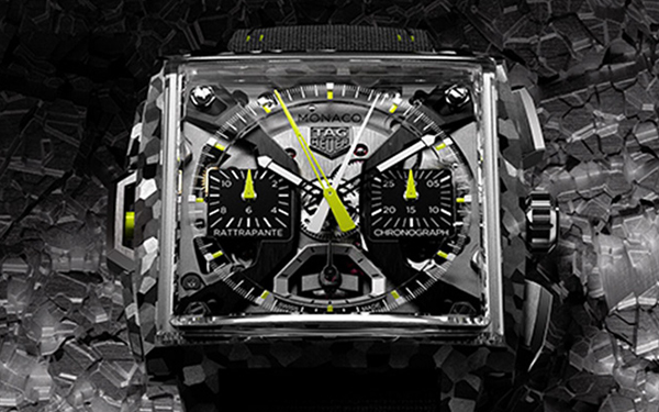 タグ・ホイヤー モナコ スプリットセコンド クロノグラフ」に新開発