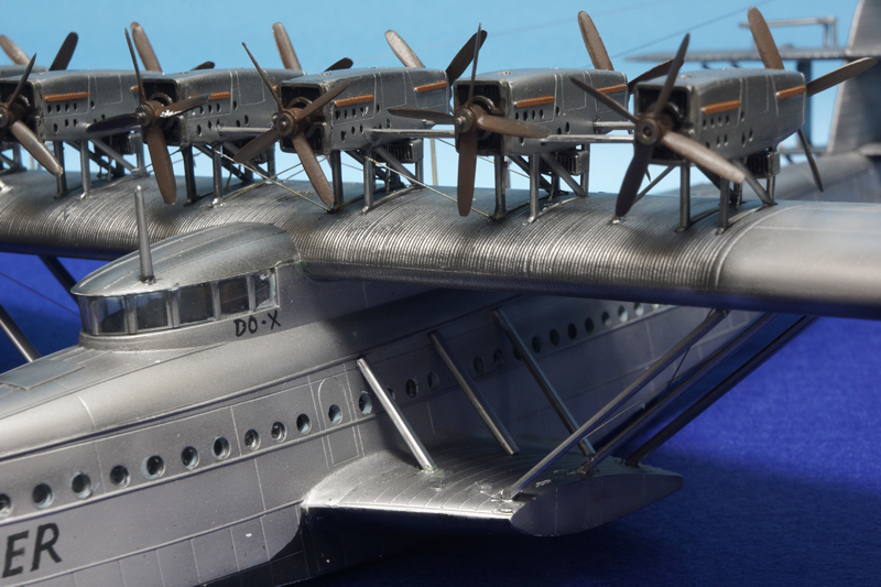 連載ドイツ機（No.34） ドルニエDo-X（大滝1/144） ＜飛行機プラモデル