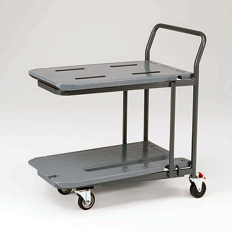 ネスティング二段台車/M2314BA-001K/測定/包装/物流/専門 - 株式会社