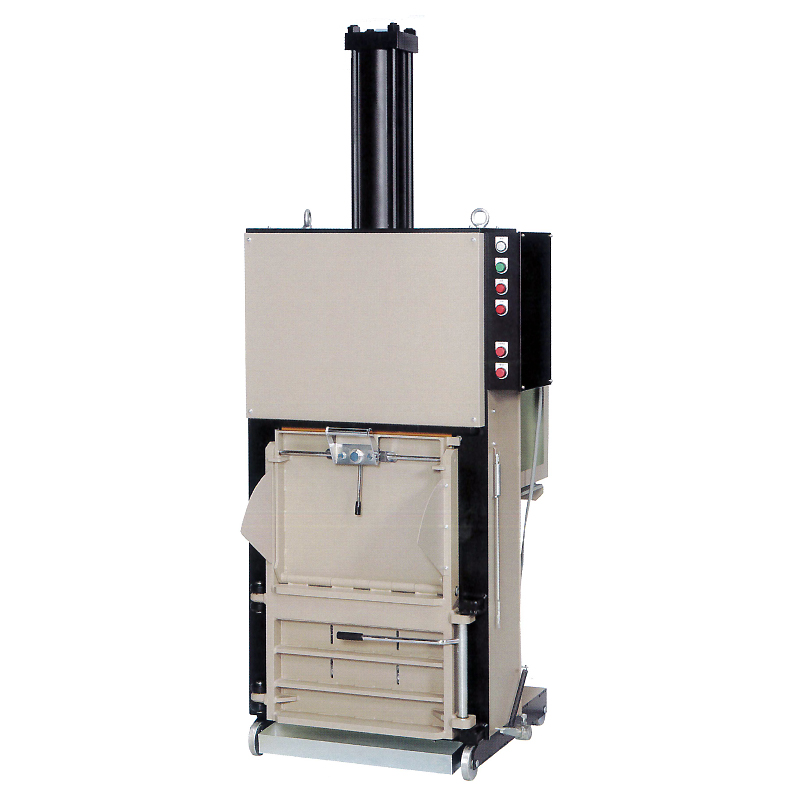 多機能小型ペットボトル空き缶両用プレス機/M775CPS-R2P | シロ産業 |