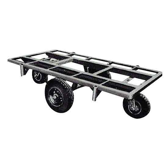 木材運搬長尺台車2号(800kg)/M1657Y-800kg-2T/測定/包装/物流/専門