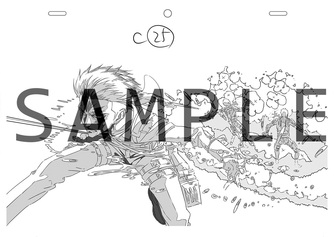 進撃の巨人 立体機動線画集 -今井有文-1 - WITSTUDIO