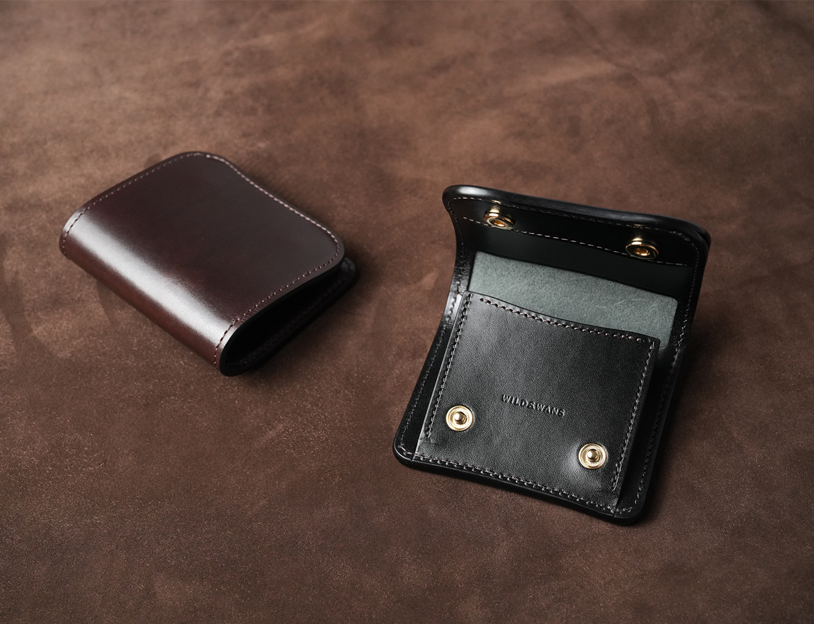 コンパクトなのにたくましい。ミニウォレット・PALM(CL) | WILDSWANS