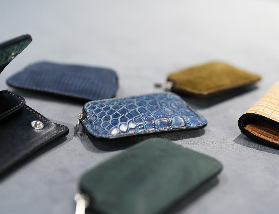 エキゾチックレザーMINASとヌバッククロコダイルシリーズについて