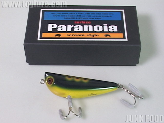 希少】パラノイア グースJr 2009トップウォータールアー 希少