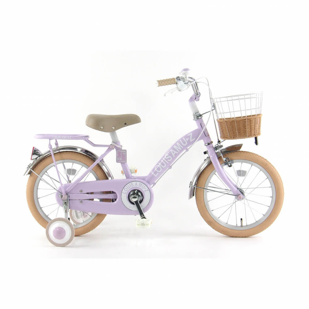 16インチ 身長100～110cm 子供用自転車 アミューズ2（ピンクパープル