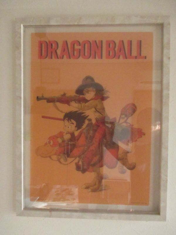ドラゴンボール[鳥山明◎単行本2巻表紙ビジュアルボード◎悟空＆ブルマ