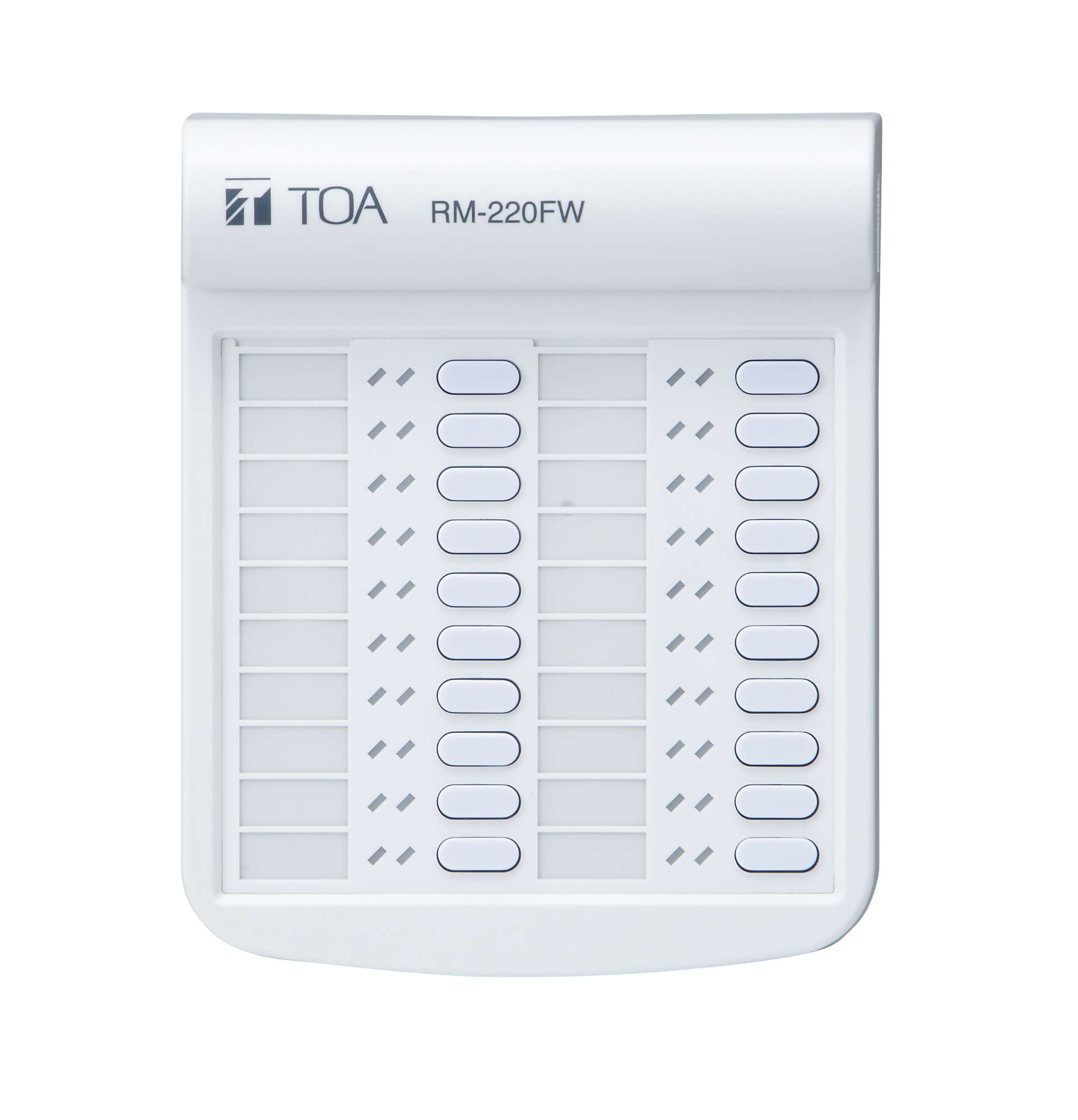 壁掛型リモ－トマイク拡張ユニット (RM-220FW) | TOA株式会社