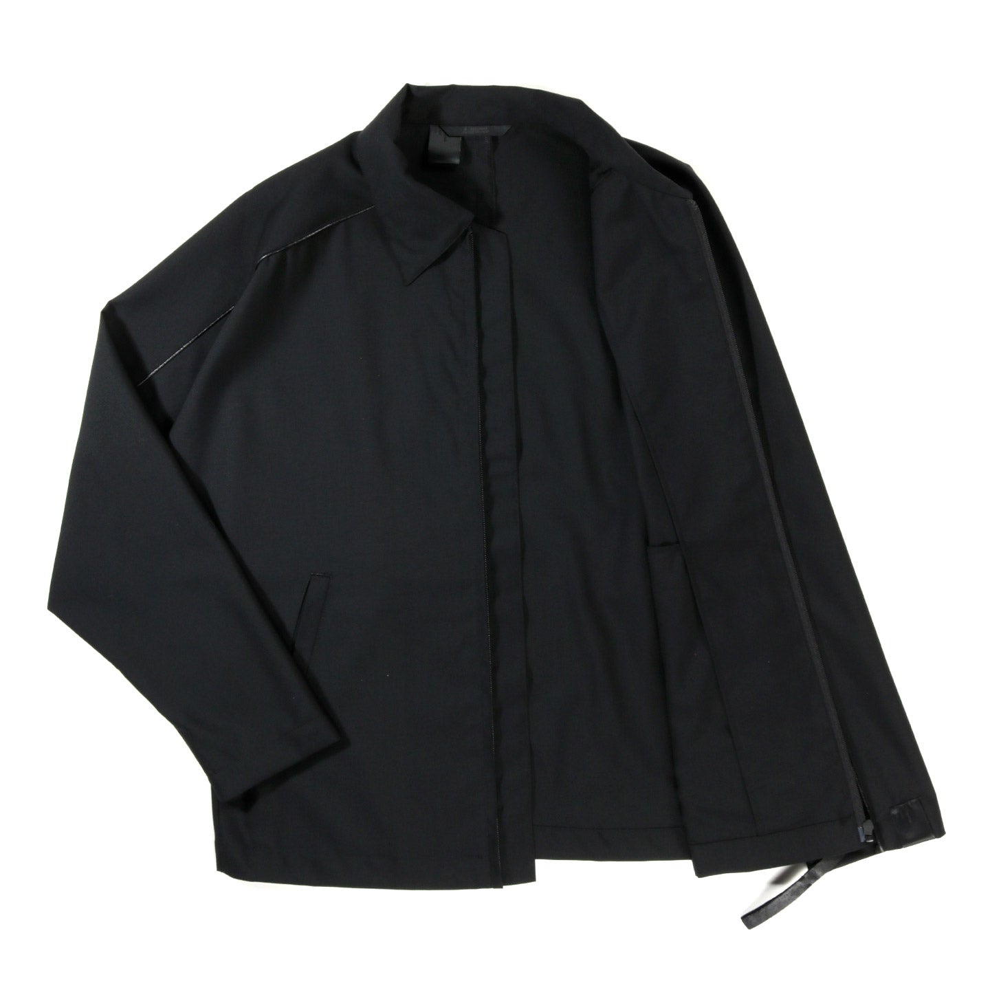 N.HOOLYWOOD 2241-BL03 ZIP BLOUSON BLACK | TODAY CLOTHING