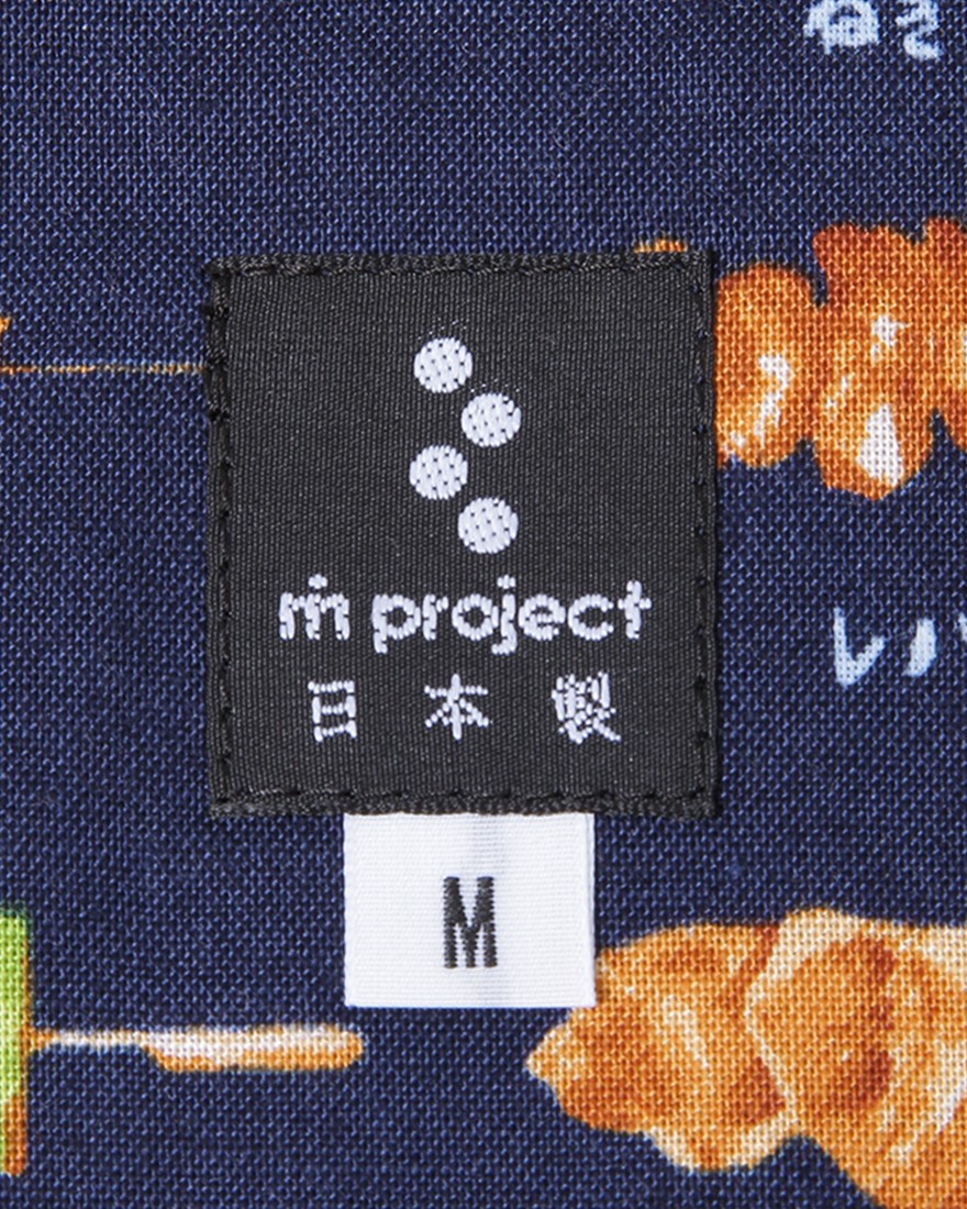 コットンサイクル開襟シャツ【ヤキトリアロハ/2236】｜rin project