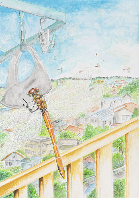 小学6年生の部入賞作品 | WELOVEトンボ絵画コンクール