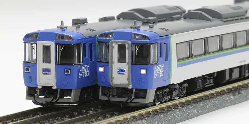 JR キハ183-500系特急ディーゼルカー（北斗・HET色）セット｜製品情報