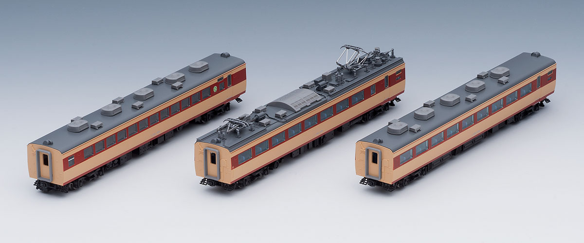 国鉄 485-1000系特急電車増結セットA ｜製品情報｜製品検索｜鉄道模型