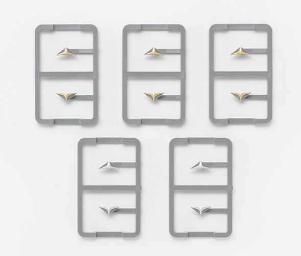 特急シンボルマーク大（金・銀）セット｜製品情報｜製品検索｜鉄道模型