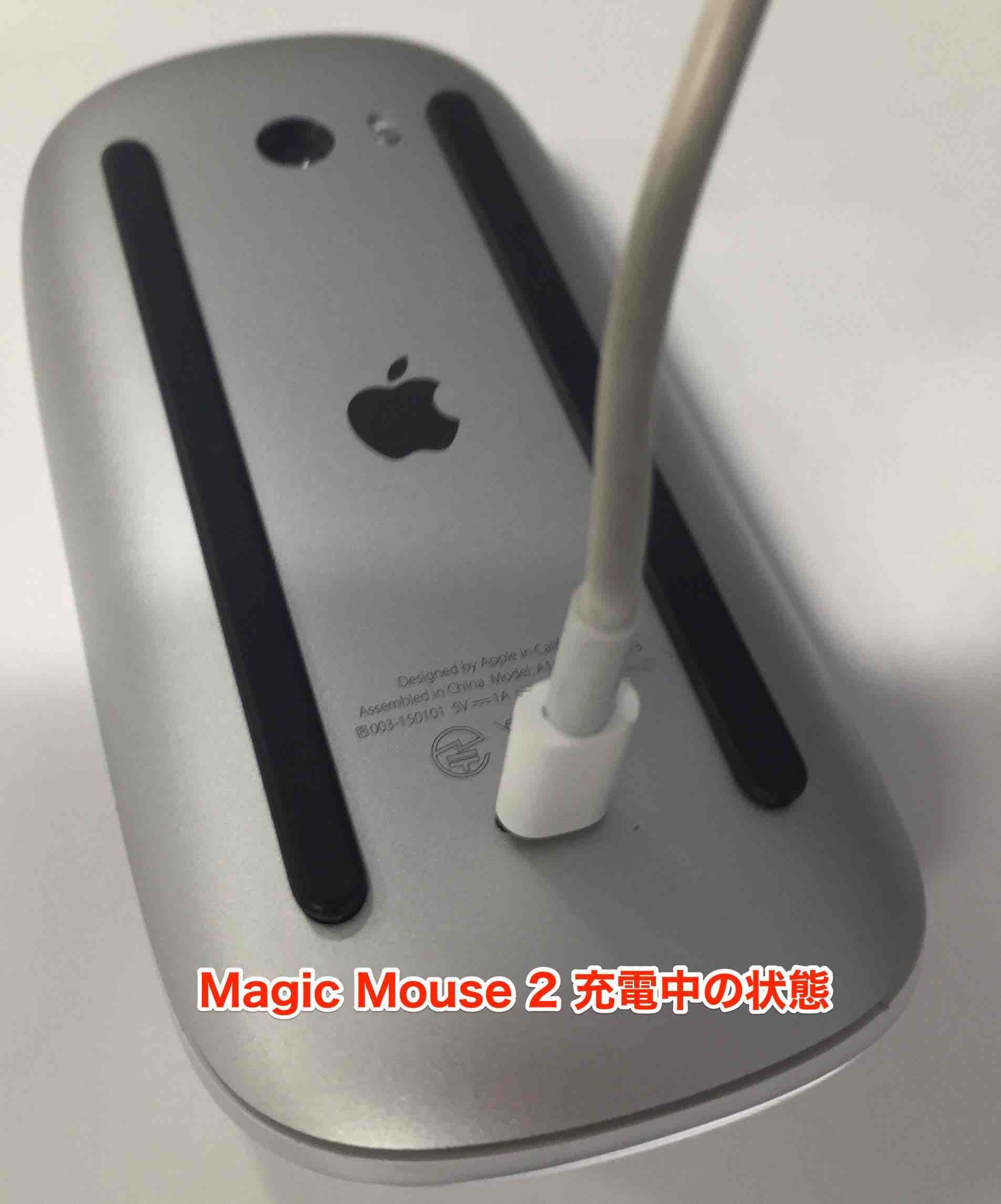 Apple Magic Mouse とMagic Mouse 2を比べる