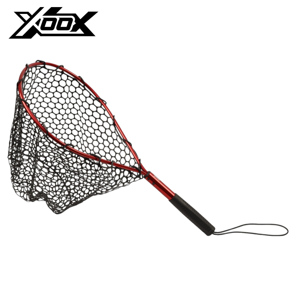 XOOX ラバーランディングネット ショート