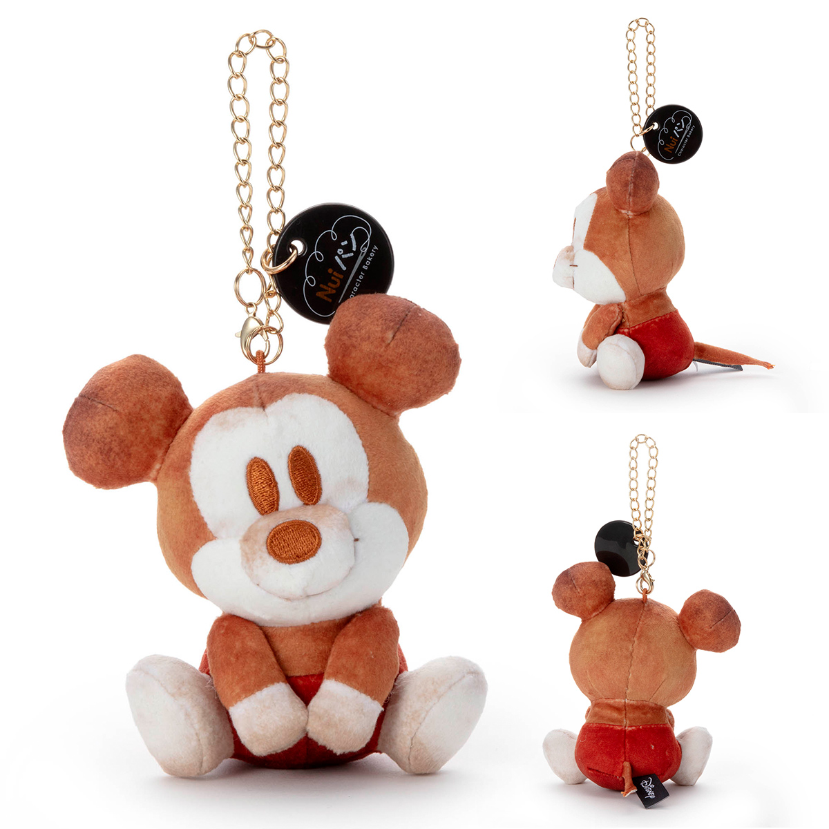 ディズニーキャラクター／ Nuiパン／チェーンストラップマスコット