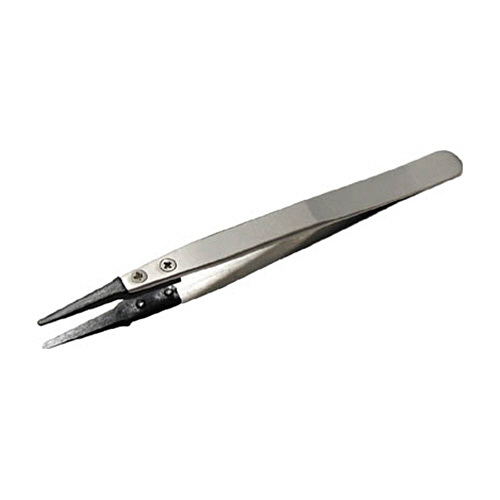 たのめーる】エンジニア ESDピンセット(先細丸形タイプ) 全長125mm PTZ