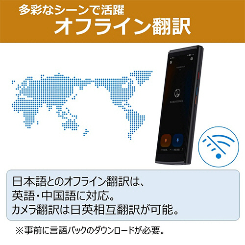 たのめーる】アイフライテック Smart Translator 翻訳機