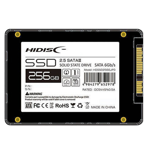 たのめーる】ハイディスク 2.5インチ SATA接続 内蔵SSD 256GB