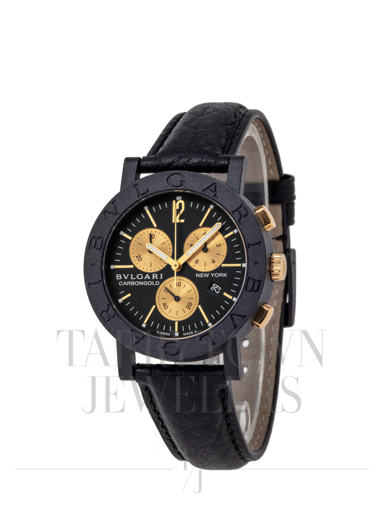 Bulgari Carbongold New York Ref # BB 38 CL CH | Tarrytown Jewelers