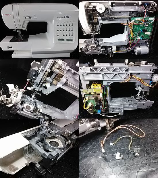 monamiNU SC-107｜シンガー｜スタートボタンが赤になって止まる