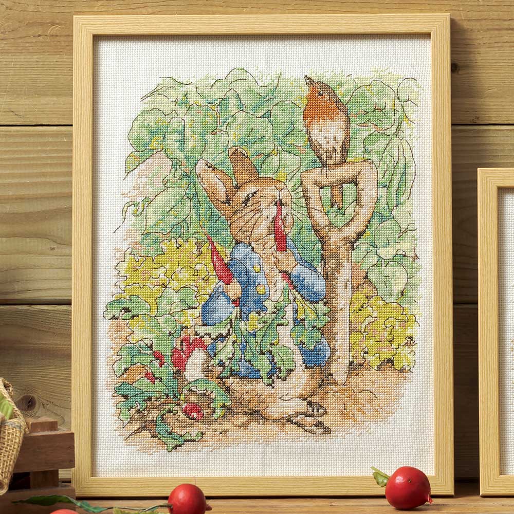 ホビーラホビーレ クロスステッチフレーム［ピーターラビット?～絵本の