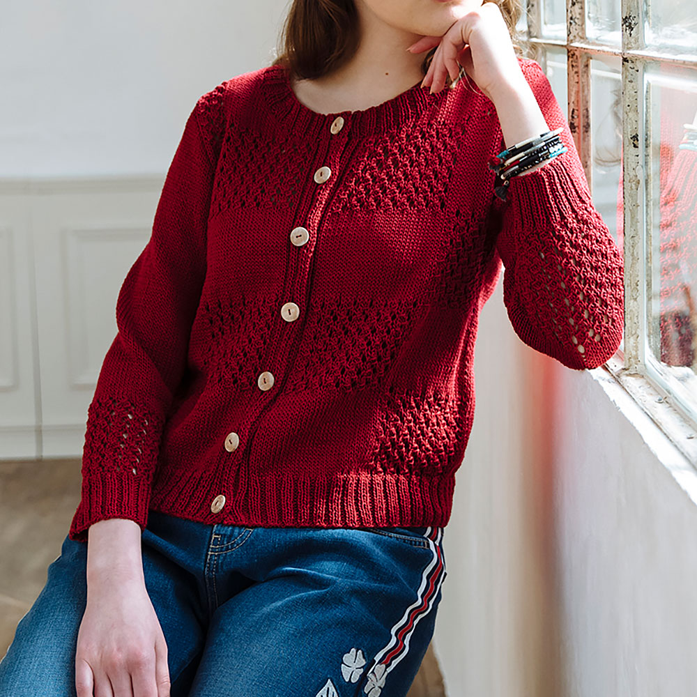 レシピ〉パッチワーク風のカーディガン: レシピ｜手づくりタウン by