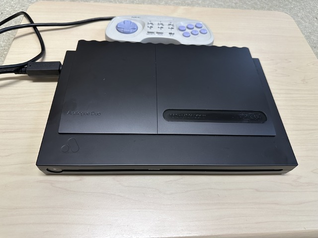 PCエンジン全対応互換機「Analogue Duo」レビュー 「HuカードやCD-ROM