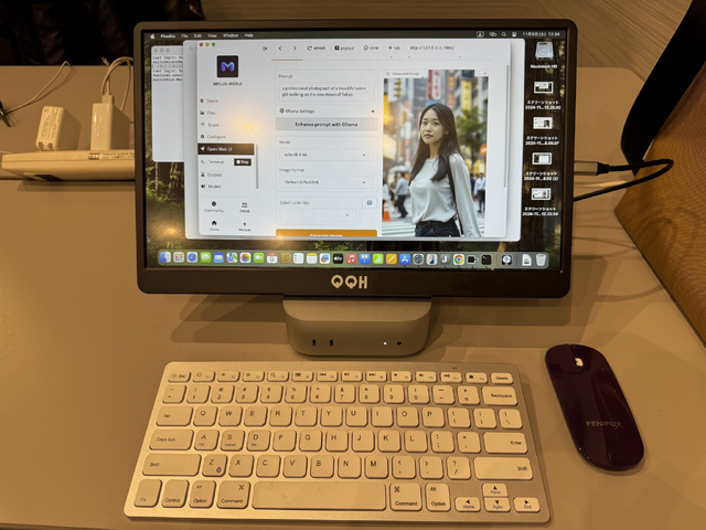 史上最軽量Mac」M4 Mac miniセットを背負って外に持ち出し使ってみた