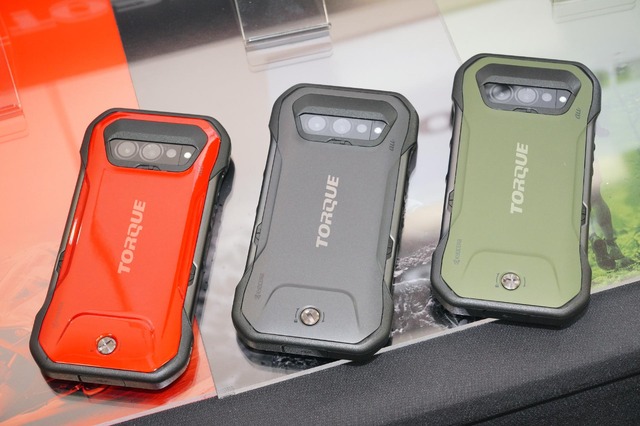 TORQUE G07」発表、実機をチェック。2.2m落下・海水5m・耐泥水を含む全