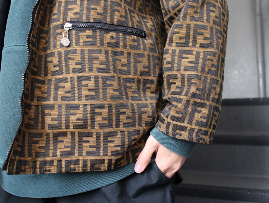 FENDI/フェンディ ズッカ柄リバーシブルブルゾン入荷。[2019.12.24発行