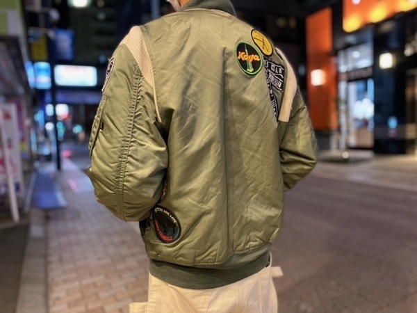 STUSSY×ALPHA/ステューシー×アルファ】より MA-1ジャケット が入荷致し