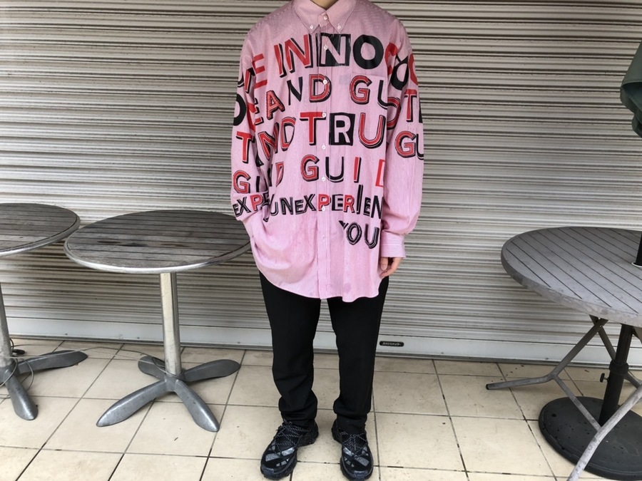 Maison Margiela / メゾンマルジェラの17SSコレクションよりプリント