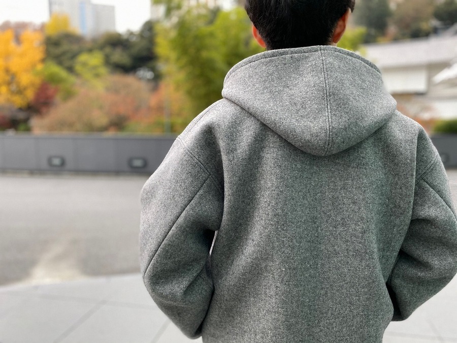 AURALEE/オーラリー】 HEAVY MELTON HOODED COAT…[2019.12.23発行