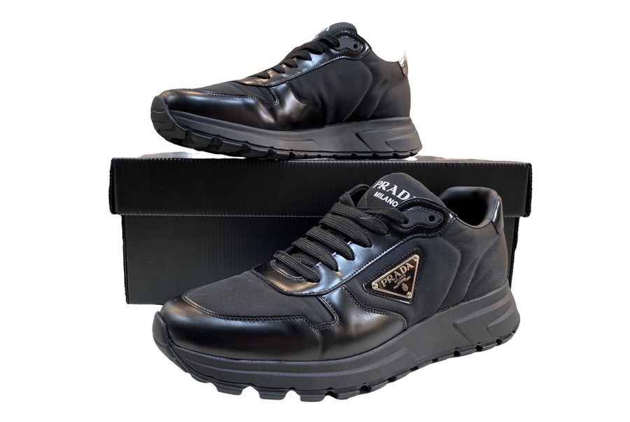 PRADA/プラダ】PRAX01 Re-Nylonブラッシュドレザー スニーカー買取入荷