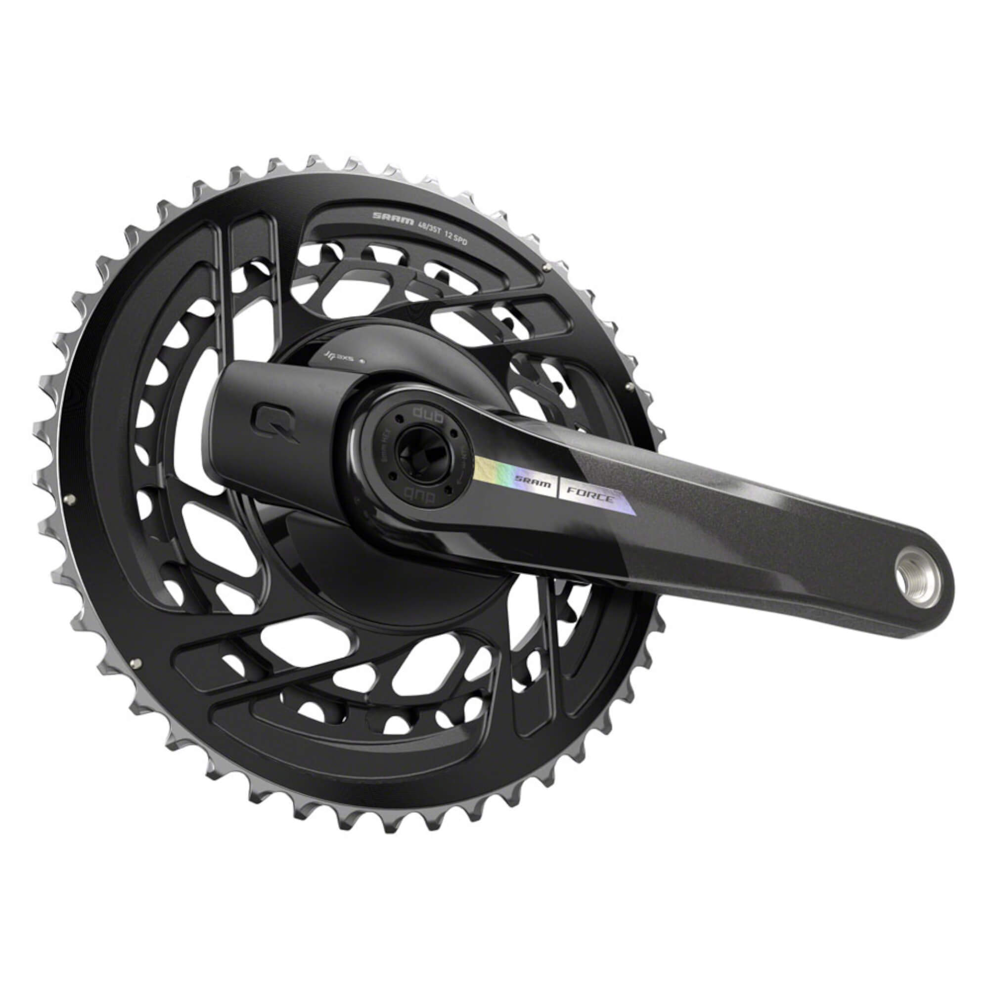 SRAM Force AXS Power Meter Crankset - 2x 12-Speed, 48/35t, Direct