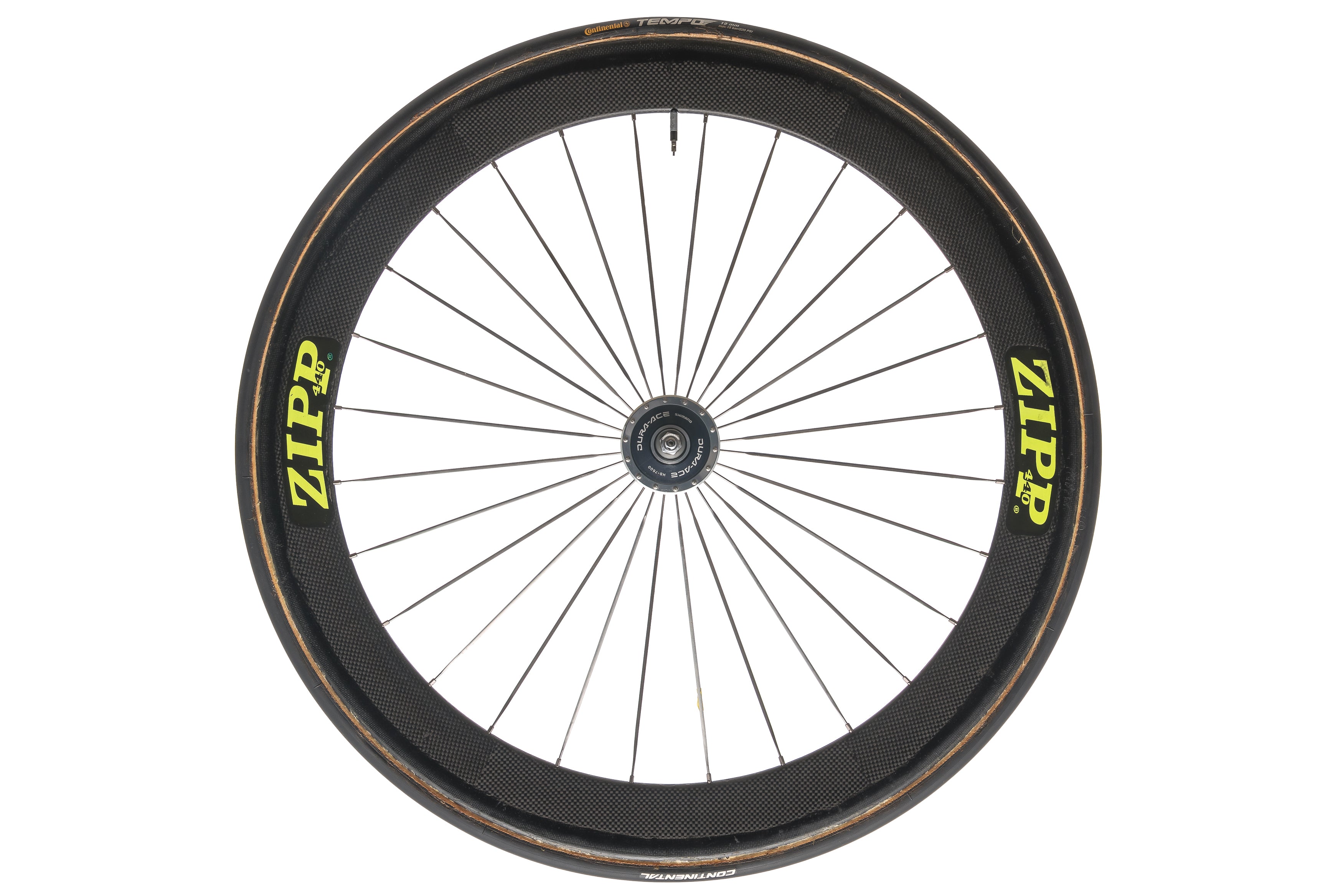 Zipp 440 Carbon Tubular 700c Front Wheel | The Pro's Closet