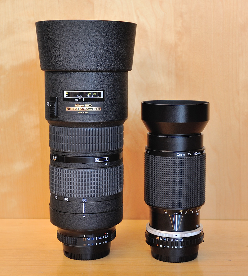 through the Nikon F-Mount - Nikon Series E 75-150mm f/3.5 review