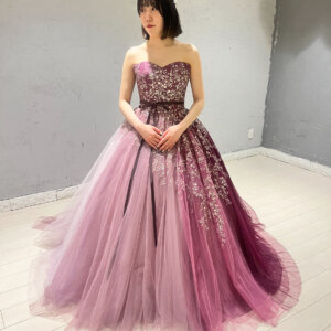 パープルジュメル🍇 ルルフェリーチェドレスのご紹介💕 | ウェディング