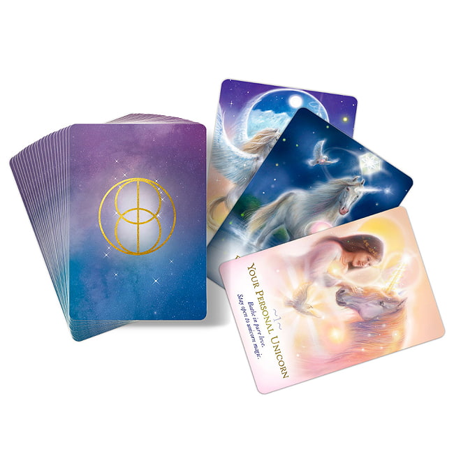 マジックオブユニコーンオラクルカード 日本語解説書付き - Magic of