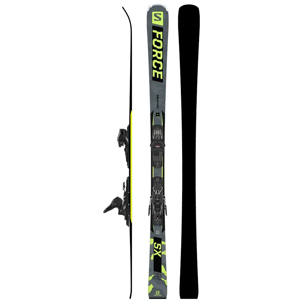 Salomon S/Force SX+M10 GW L80 alpine skis pack Grey | Snowinn