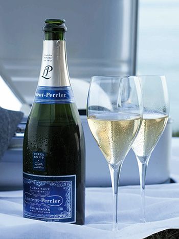 JAL、9月20日の空の日限定で「ローラン・ペリエ ウルトラ ブリュット