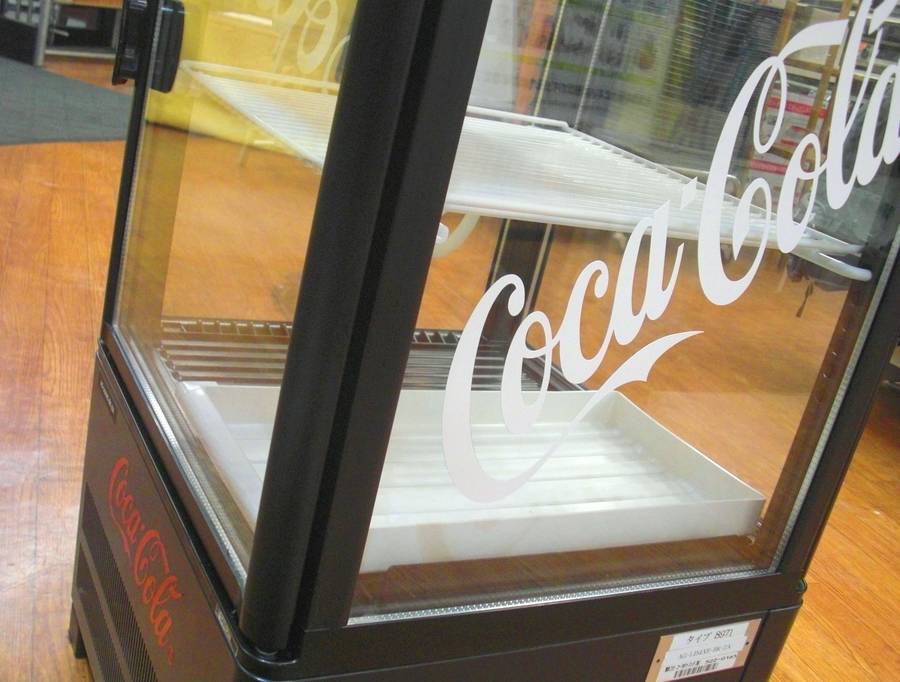 昔懐かし?!コカ・コーラデザインの冷蔵ショーケース！！【上尾店